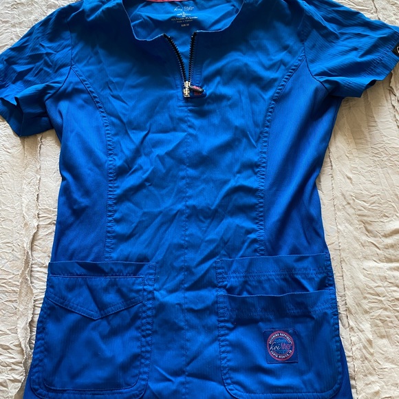 Royal Blue Koi Lite Top